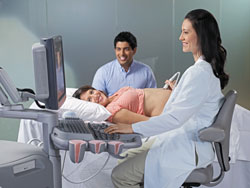Delegates attending the Siemens Healthcare fetal cardiology course benefitted from live scan streaming from an ACUSON S2000™ diagnostic ultrasound system
